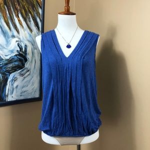 Max Studio Pleated Soft and Sexy Tank